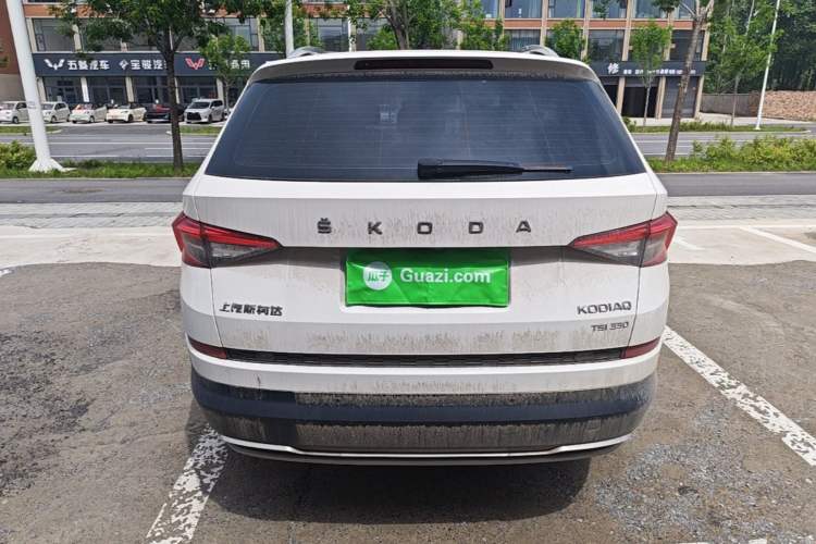 Used Skoda Kodiaq 2019 Facelifted TSI330 7-Seater Two-Wheel-Drive Luxury Enjoyment Edition China VI Standard Rear