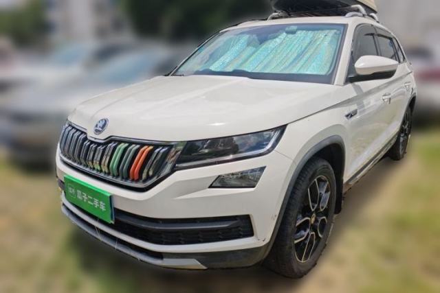 Used Skoda Kodiaq 2019 Facelifted TSI330 7-Seater Two-Wheel-Drive Luxury Enjoyment Edition China VI Standard