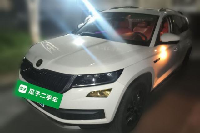 Used Skoda Kodiaq 2019 Facelifted TSI380 7-Seater All-Wheel-Drive Flagship Version China VI Standard