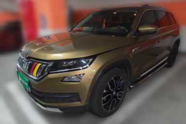 Used Skoda Kodiaq 2019 Facelifted TSI330 7-Seater Two-Wheel-Drive Luxury Enjoyment Edition China VI Standard