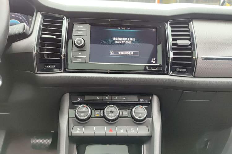 Used Skoda Kodiaq 2019 Restyled TSI330 5-Seater Two-Wheel Drive Comfort Version China VI Standard Audio And AC Panel