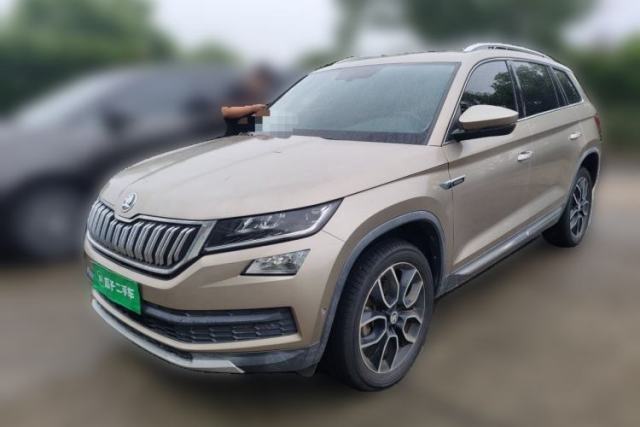 Used Skoda Kodiaq 2019 Facelifted TSI330 5-Seater Two-Wheel-Drive Luxury Enjoyment Edition China VI Standard