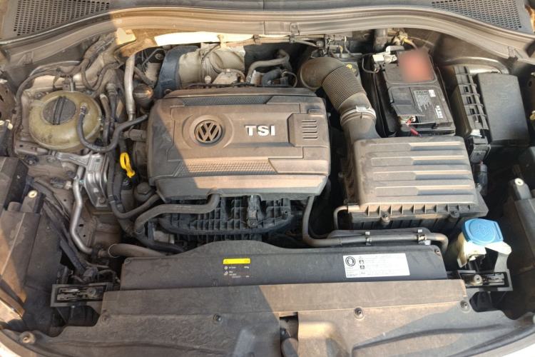 Used Skoda Kodiaq 2019 Facelifted TSI380 7-Seater All-Wheel-Drive Luxury Enjoyment Edition China VI Standard Engine Bay