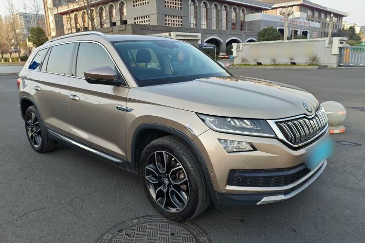 Used Skoda Kodiaq 2019 Facelifted TSI380 7-Seater All-Wheel-Drive Luxury Enjoyment Edition China VI Standard Exterior 7