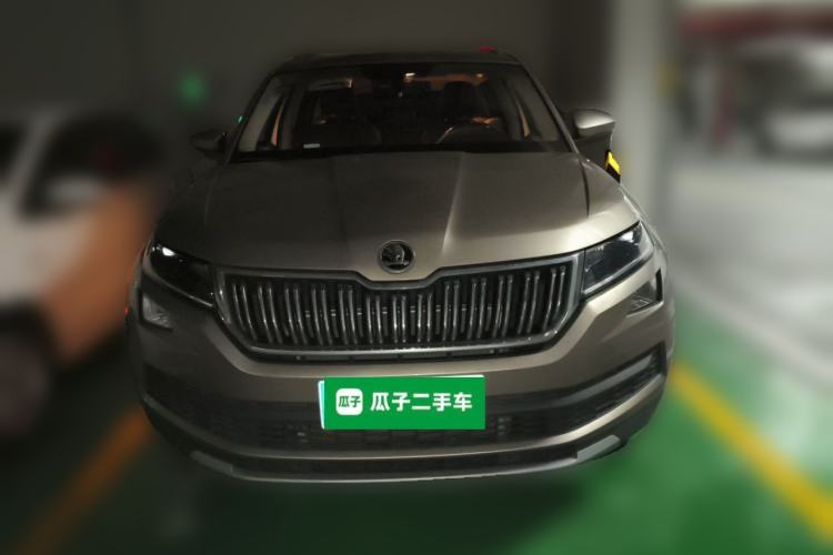 Used Skoda Kodiaq 2019 Facelifted TSI330 7-Seater Two-Wheel-Drive Deluxe Enjoyment Version China V Emission Standard Front