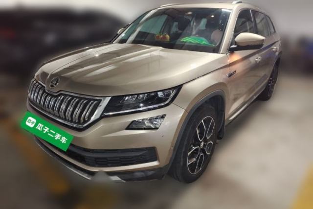 Used Skoda Kodiaq 2019 Facelifted TSI330 7-Seater Two-Wheel-Drive Luxury Enjoyment Edition China VI Standard