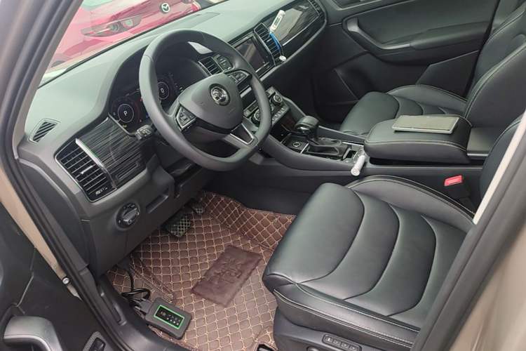 Used Skoda Kodiaq 2019 Facelifted TSI330 7-Seater Two-Wheel-Drive Luxury Enjoyment Edition China VI Standard Left Front Seat