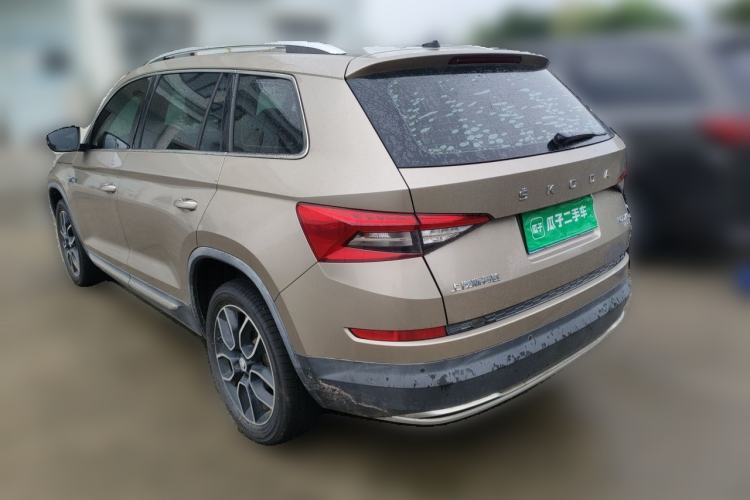 Used Skoda Kodiaq 2019 Facelifted TSI330 5-Seater Two-Wheel-Drive Luxury Enjoyment Edition China VI Standard Rear Left 45 Deg