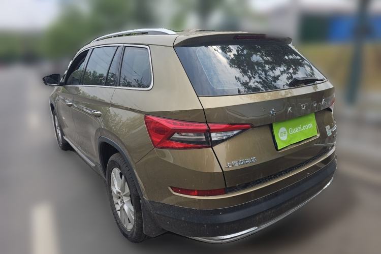 Used Skoda Kodiaq 2019 Facelifted TSI330 7-Seater Two-Wheel-Drive Luxury Enjoyment Edition China VI Standard Rear Left 45 Deg