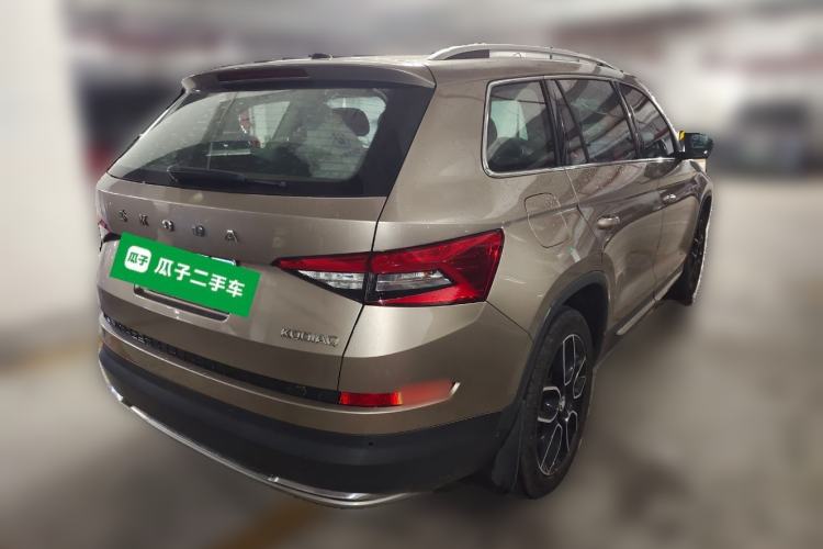Used Skoda Kodiaq 2019 Facelifted TSI330 7-Seater Two-Wheel-Drive Luxury Enjoyment Edition China VI Standard Rear Right 45 Deg