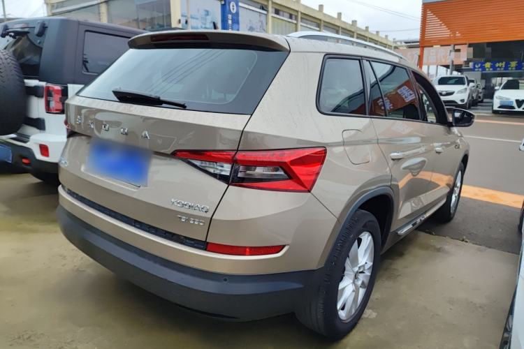 Used Skoda Kodiaq 2019 Restyled TSI330 5-Seater Two-Wheel Drive Comfort Version China VI Standard Rear Right 45 Deg