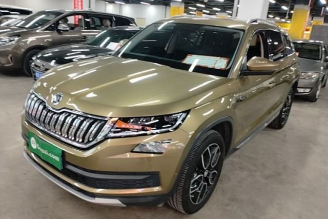 Used Skoda Kodiaq 2019 Facelifted TSI330 7-Seater Two-Wheel-Drive Luxury Enjoyment Edition China VI Standard