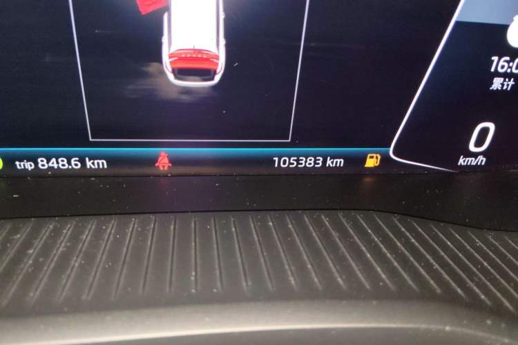 Used Skoda Kodiaq 2020 TSI330 7-Seater Two-Wheel-Drive Luxury Enjoyment Edition Odometer Close Up