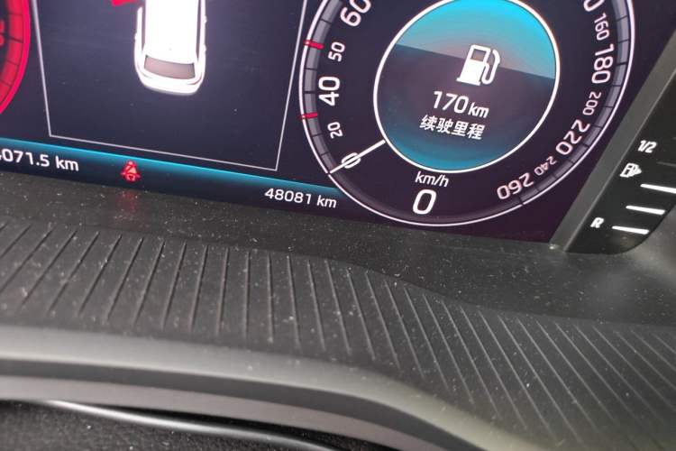 Used Skoda Kodiaq 2020 TSI330 5-Seat Two-Wheel Drive Deluxe Enjoyment Edition Odometer Close Up