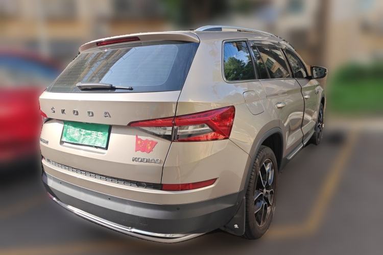 Used Skoda Kodiaq 2020 TSI330 5-Seat Two-Wheel Drive Deluxe Enjoyment Edition Rear Right 45 Deg