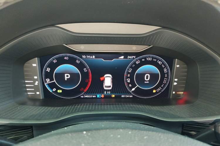 Used Skoda Kodiaq 2020 TSI330 7-Seater Two-Wheel-Drive Luxury Enjoyment Edition Instrument Cluster