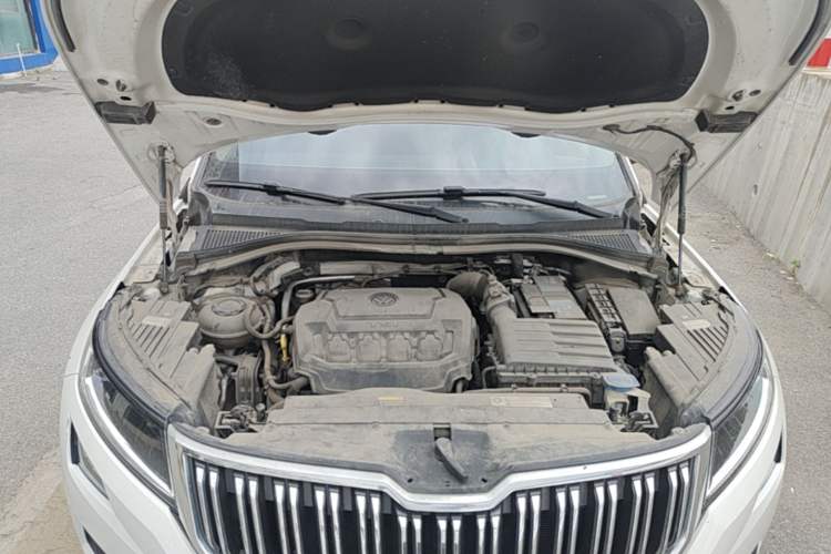 Used Skoda Kodiaq 2020 TSI330 7-Seater Two-Wheel-Drive Luxury Enjoyment Edition Engine Bay