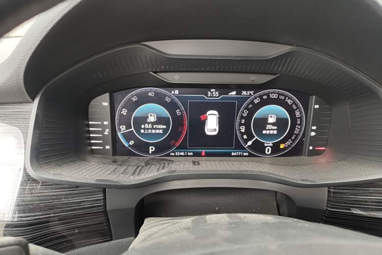 Used Skoda Kodiaq 2020 TSI330 7-Seater Two-Wheel-Drive Luxury Enjoyment Edition Instrument Cluster