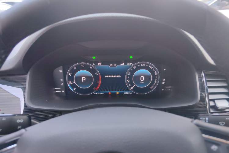 Used Skoda Kodiaq 2020 TSI330 7-Seater Two-Wheel-Drive Luxury Enjoyment Edition Instrument Cluster
