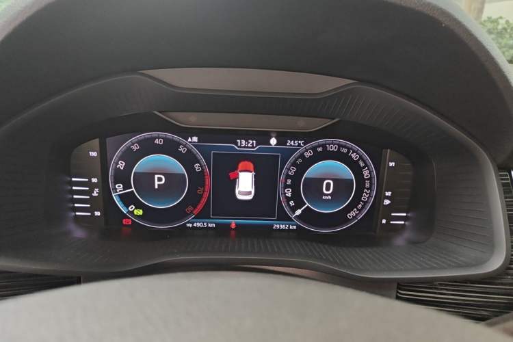 Used Skoda Kodiaq 2020 TSI330 7-Seater Two-Wheel-Drive Luxury Enjoyment Edition Instrument Cluster