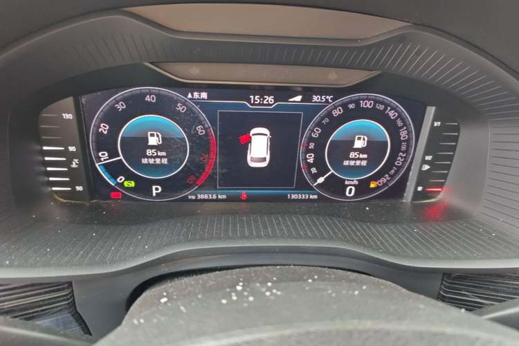 Used Skoda Kodiaq 2020 TSI330 5-Seat Two-Wheel Drive Deluxe Enjoyment Edition Instrument Cluster