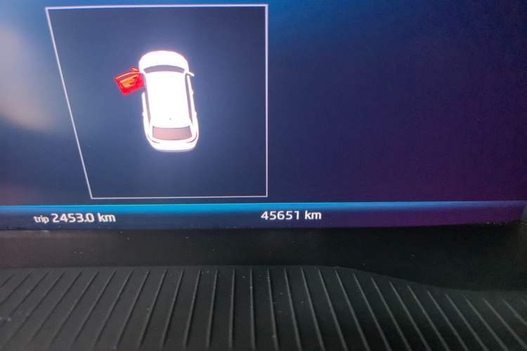 Used Skoda Kodiaq 2020 TSI330 7-Seater Two-Wheel Drive Comfort Edition Odometer Close Up