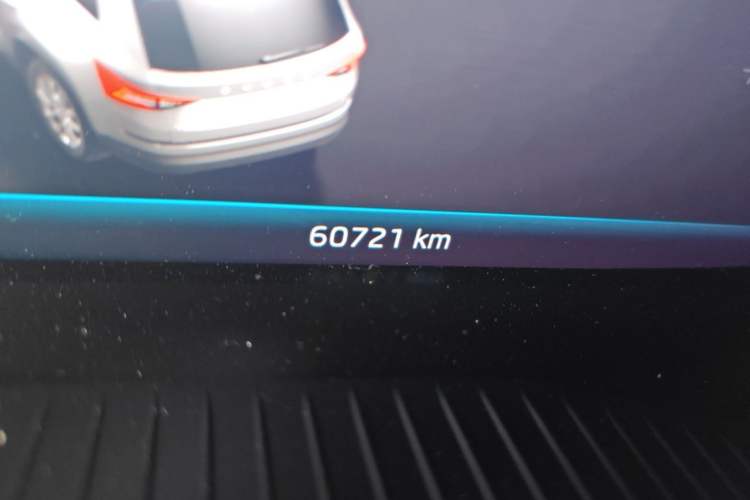 Used Skoda Kodiaq 2020 TSI330 5-Seat Two-Wheel Drive Deluxe Enjoyment Edition Odometer Close Up