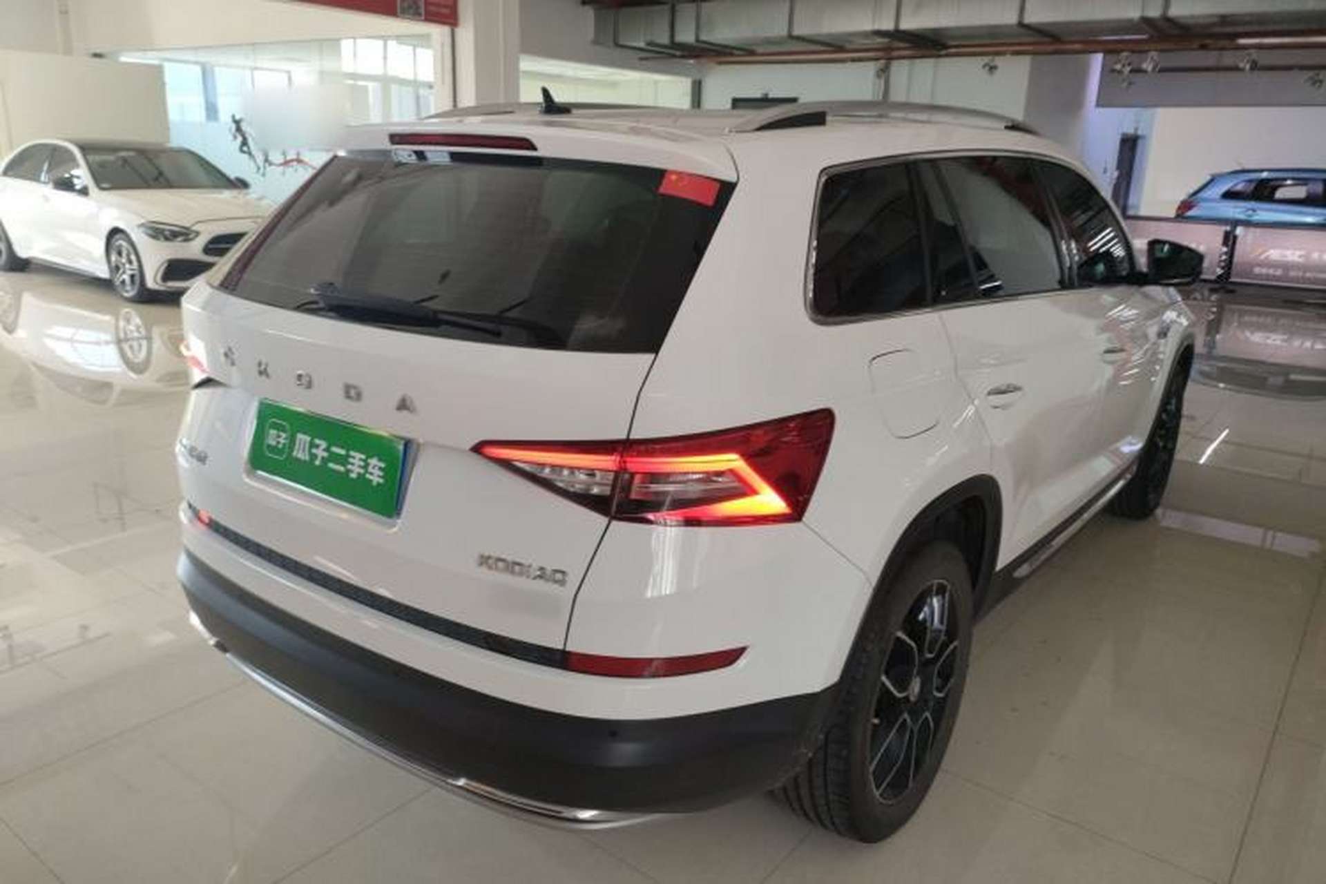 Used Skoda Kodiaq 2020 TSI330 5-Seat Two-Wheel Drive Deluxe Enjoyment Edition Rear Right 45 Deg