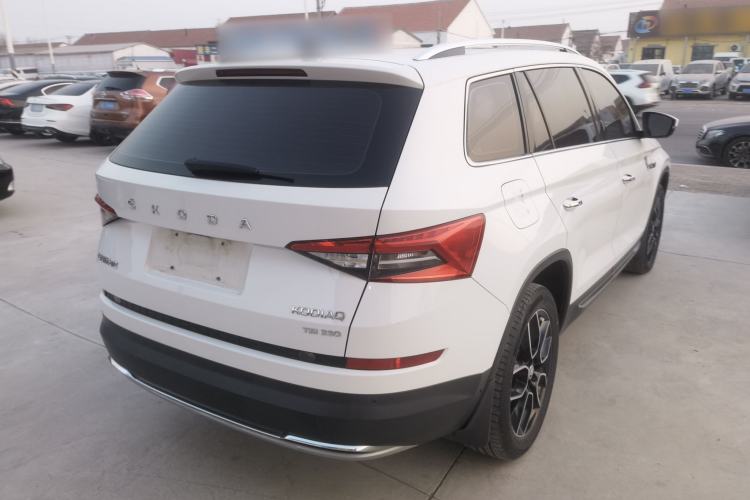 Used Skoda Kodiaq 2020 TSI330 5-Seat Two-Wheel Drive Deluxe Enjoyment Edition Rear Right 45 Deg