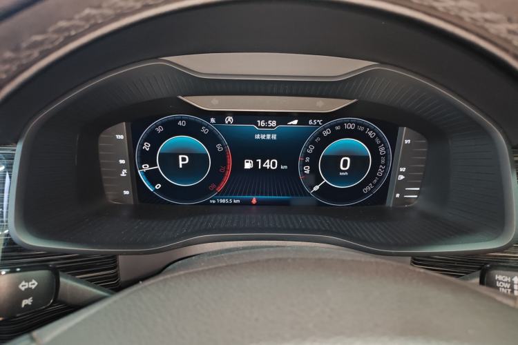 Used Skoda Kodiaq 2020 TSI330 7-Seater Two-Wheel-Drive Luxury Enjoyment Edition Instrument Cluster