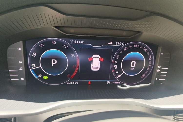 Used Skoda Kodiaq 2021 TSI330 7-Seater Two-Wheel-Drive Luxury Plus Edition Instrument Cluster