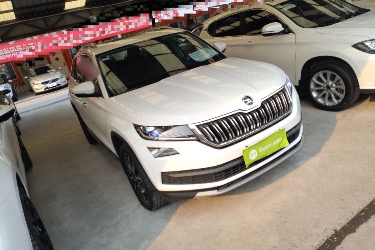 Used Skoda Kodiaq 2021 TSI330 5-Seater Two-Wheel-Drive Luxury Plus Edition Front Right 45 Deg
