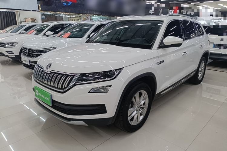 Ojetý Skoda Kodiaq 2021 TSI330 7-Seater Two-Wheel-Drive Luxury Plus Edition Guazi used car, China used car export, Used car for sale, Used cars, Cheapest cars for sale