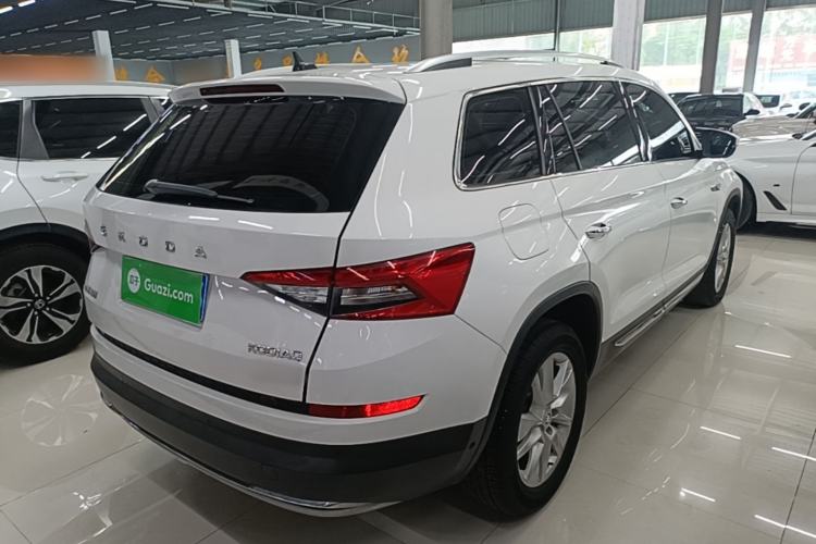 Used Skoda Kodiaq 2021 TSI330 7-Seater Two-Wheel-Drive Luxury Plus Edition Rear Right 45 Deg