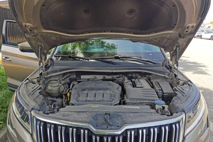 Used Skoda Kodiaq 2021 TSI330 5-Seat Two-Wheel Drive Comfort Edition Engine Bay