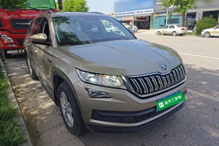 Used Skoda Kodiaq 2021 TSI330 5-Seat Two-Wheel Drive Comfort Edition Front Right 45 Deg