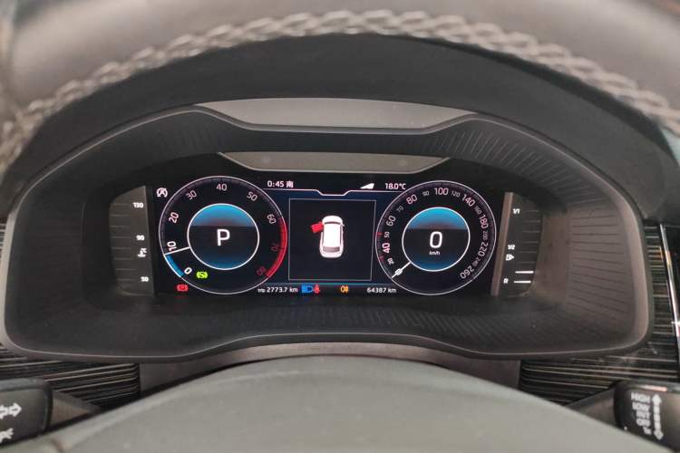Used Skoda Kodiaq 2021 TSI330 5-Seater Two-Wheel-Drive Luxury Plus Edition Instrument Cluster
