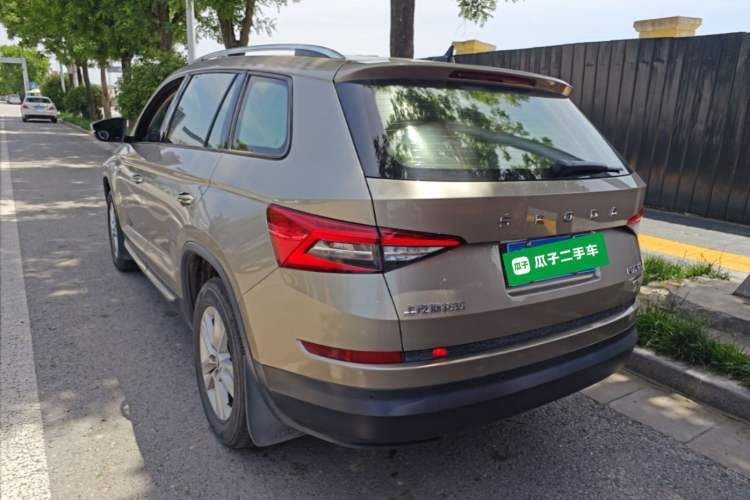 Used Skoda Kodiaq 2021 TSI330 5-Seat Two-Wheel Drive Comfort Edition Rear Left 45 Deg