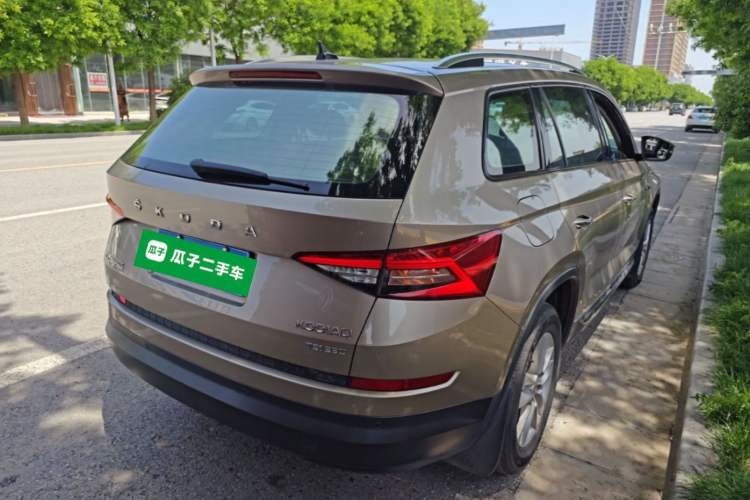 Used Skoda Kodiaq 2021 TSI330 5-Seat Two-Wheel Drive Comfort Edition Rear Right 45 Deg