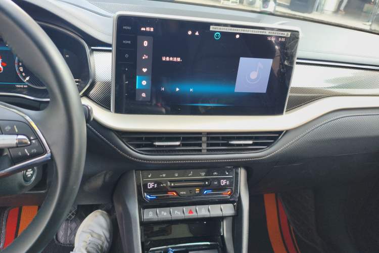 Used Skoda Kodiaq 2022 Restyled TSI330 7-Seater Two-Wheel-Drive Luxury Edition Audio And AC Panel
