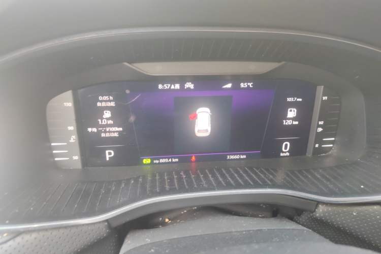 Used Skoda Kodiaq 2022 TSI330 7-Seater Two-Wheel-Drive Luxury Edition Instrument Cluster
