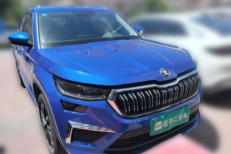 Used Skoda Kodiaq 2022 TSI330 5-Seater Two-Wheel-Drive Luxury Edition Front Right 45 Deg