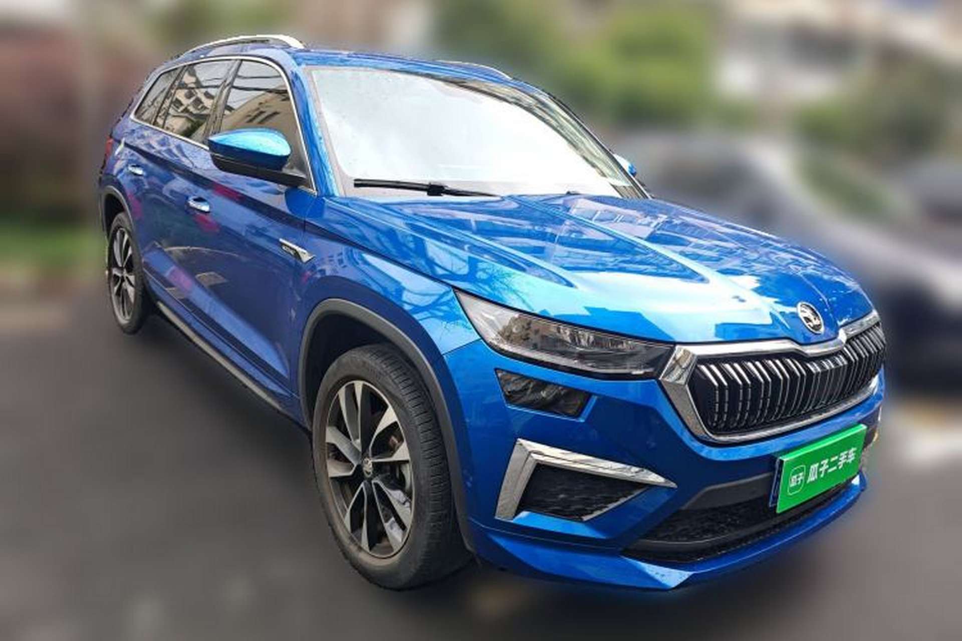 Used Skoda Kodiaq 2022 TSI330 7-Seater Two-Wheel-Drive Luxury Edition Front Right 45 Deg