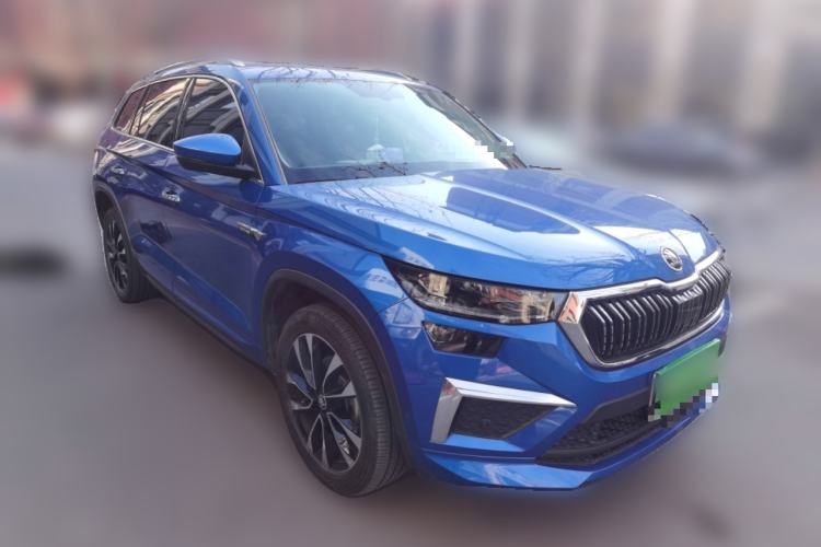 Used Skoda Kodiaq 2022 TSI330 7-Seater Two-Wheel-Drive Luxury Edition Front Right 45 Deg