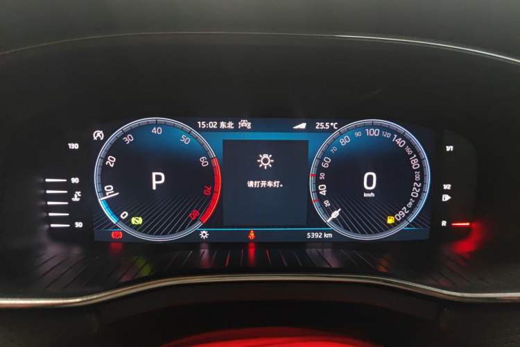 Used Skoda Kodiaq 2022 TSI330 5-Seater Two-Wheel-Drive Luxury Edition Instrument Cluster