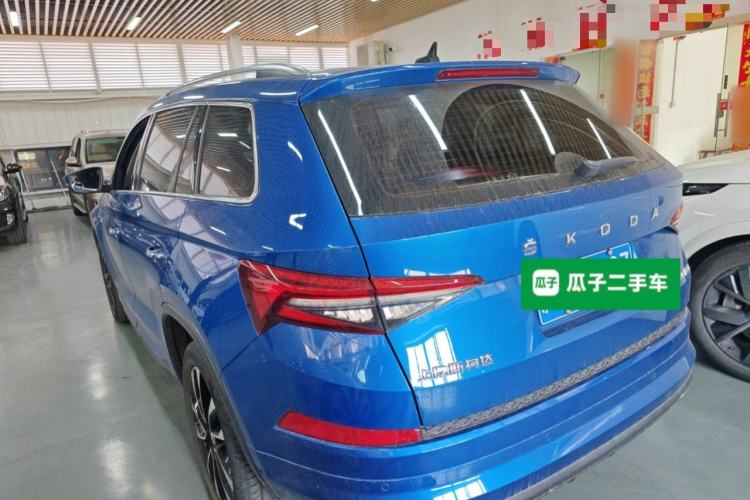 Used Skoda Kodiaq 2022 TSI330 7-Seater Two-Wheel-Drive Luxury Edition Rear Left 45 Deg