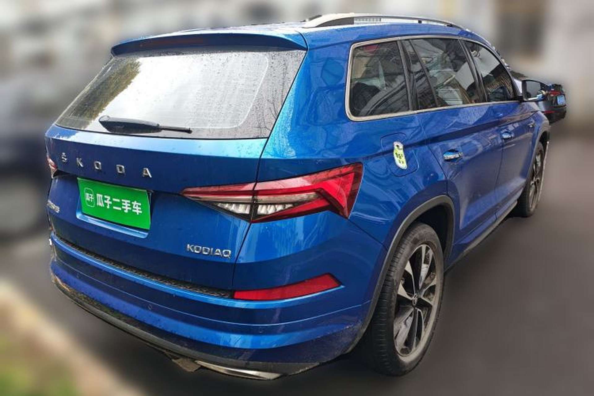 Used Skoda Kodiaq 2022 TSI330 7-Seater Two-Wheel-Drive Luxury Edition Rear Right 45 Deg