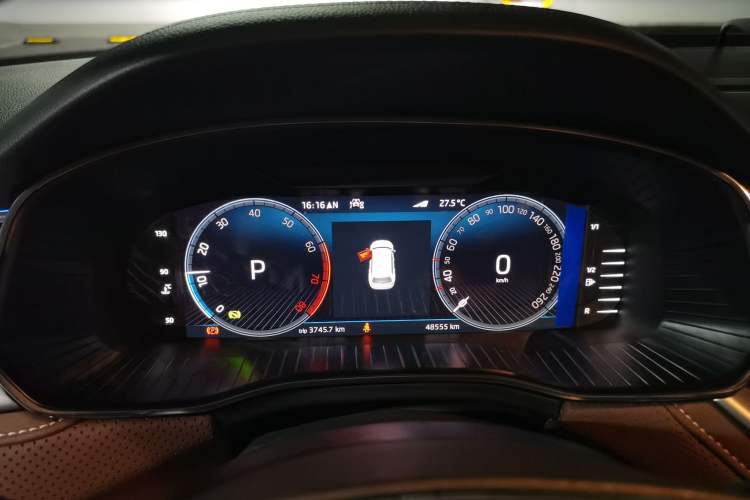 Used Skoda Kodiaq 2022 TSI380 7-Seater Four-Wheel-Drive Flagship Model Instrument Cluster