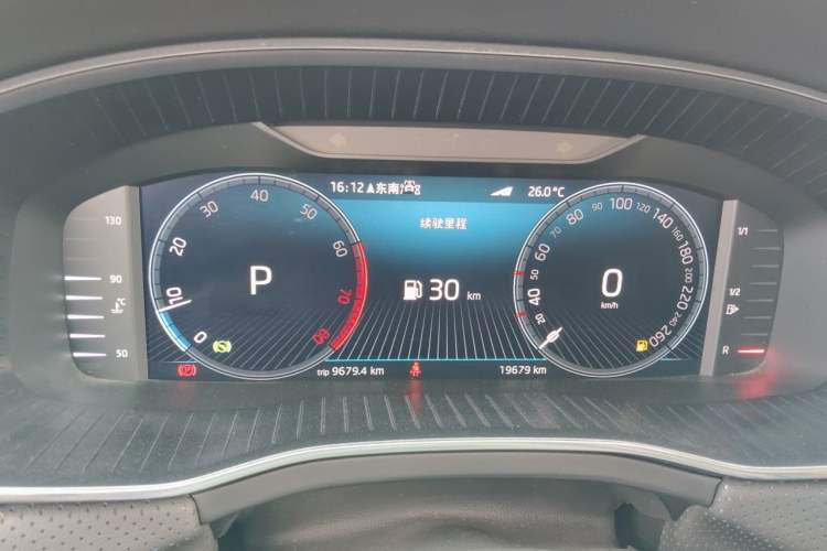 Used Skoda Kodiaq 2022 Restyled TSI330 7-Seater Two-Wheel-Drive Luxury Edition Instrument Cluster