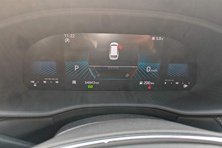 Used Skoda Kodiaq 2022 Facelifted TSI330 5-Seater Two-Wheel-Drive Luxury Edition Instrument Cluster